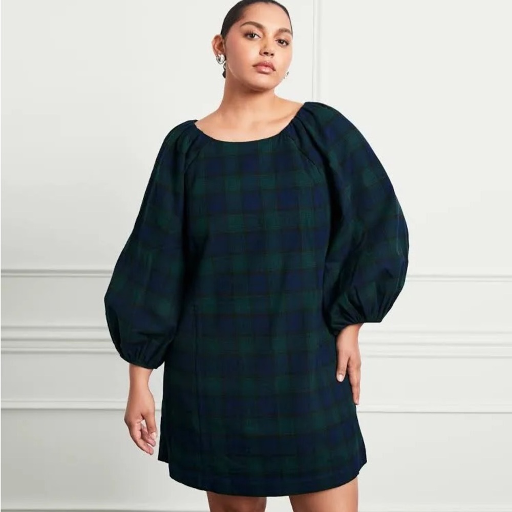 Hill House Araminta Puff Sleeve Sheath Dress